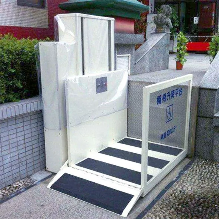 Veranda elektriline lift