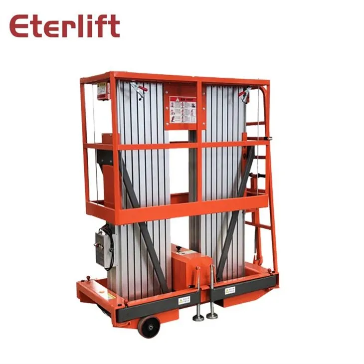 10-meetrine alumiiniumist tõsteplatvorm