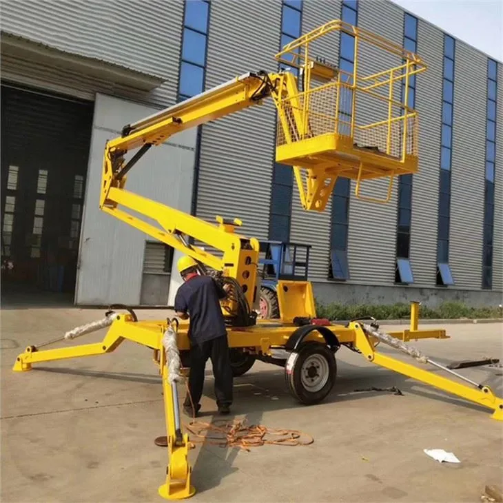 Boom Lift õhust töö platvorm sõiduk