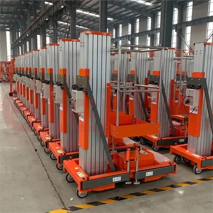 Mobiilne elektriline hüdrauliline alumiiniumredel