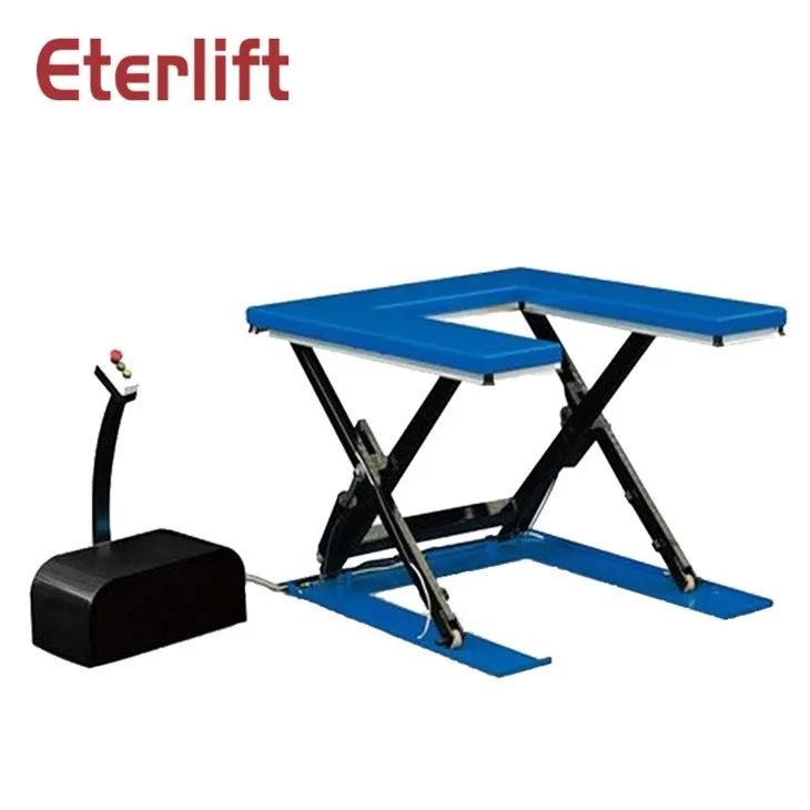 Topeltkääridega statsionaarne tõstelaud 4000 kg