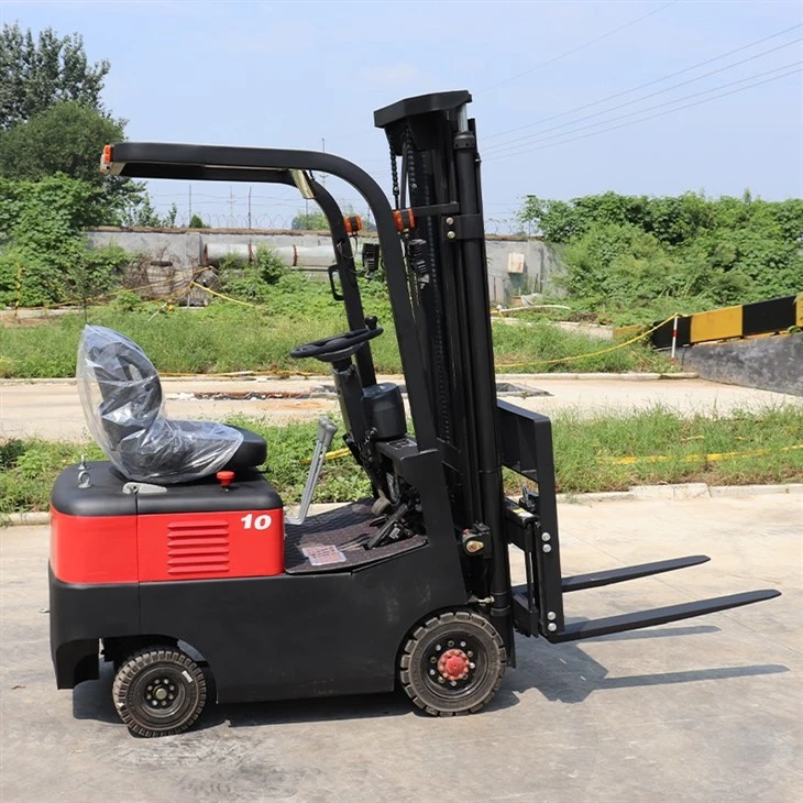 Electric Forklift With Four Wheel