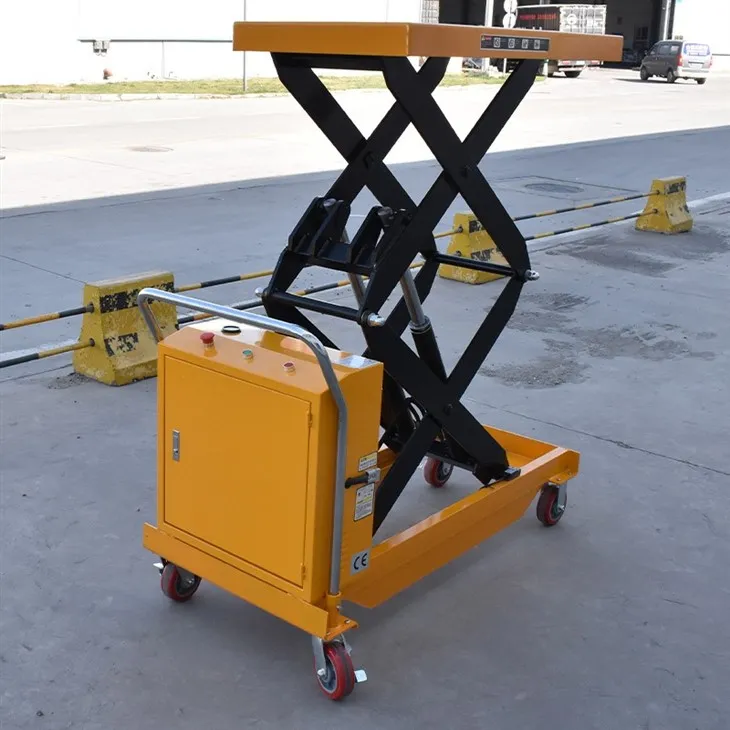 Electric Scissor Lift Table Truck
