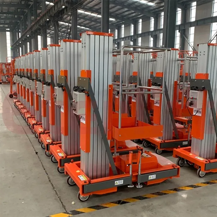 Ühemastiline alumiiniumsulamist tõstuk