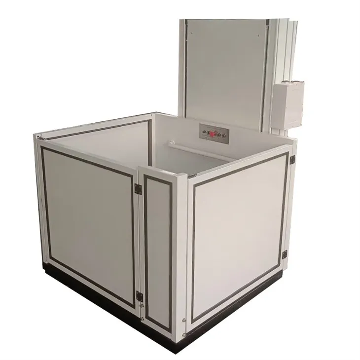 Juurdepääsetavus vertikaalne ratastooli tõste