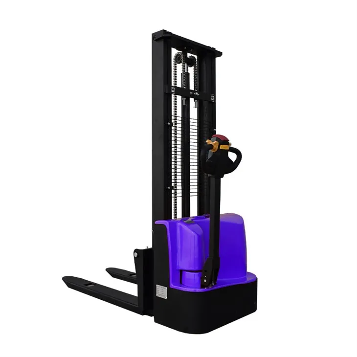 Elektriline kaubaaluste virnastaja