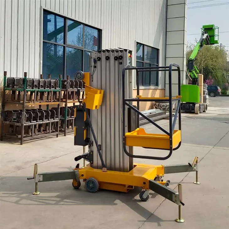 Ühe masti vertikaalne lift