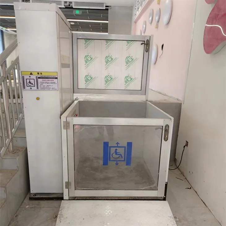 Vertikaalne platvorm liftid ratastooli jaoks